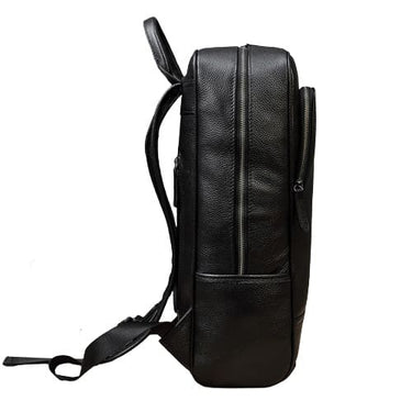 mochila piel hombre vintage lateral